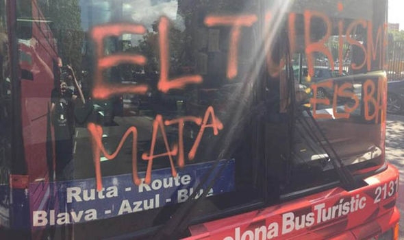 İspanya'nın Katalan Bölgesi "Turizm, Şehri Öldürüyor" İsyanı 1 Barcelona Arran