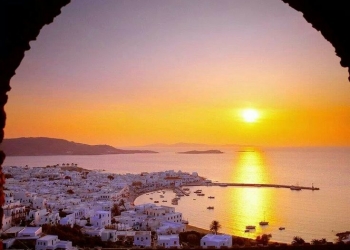 Greek Island Sunset