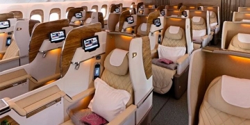 İşte Emirates’in Mercedes’ten ilham alınan Boeing 777 kabinleri