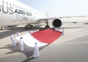 Airbus’ın yeni uçağı A350-1000 Qatar Airways’e teslim edildi