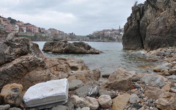 Bartın'daki fırtına tarihi eserleri gün yüzüne çıkardı