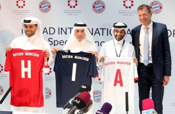 Bayern Münih yeni sponsoru Katar Havayolları 578x400