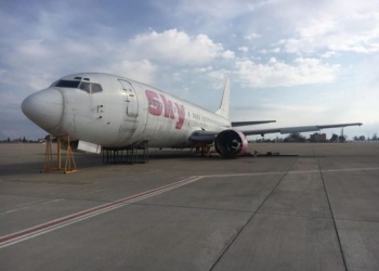 Sky Airlines’ın uçağı Aksu’da kütüphane olarak hizmeti verecek