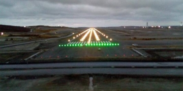 İstanbul’un 3. havalimanının pist ışıkları yandı!