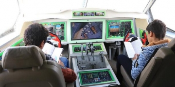 Çankırı’da çocuklar kitaplarını ‘Kokpit’te okuyor!