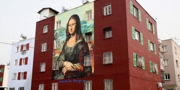 Da Vinci’nin Mona Lisa’sı Mersin’de hayat buldu!