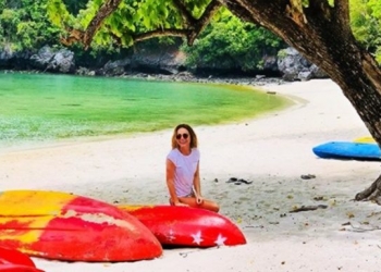 Burçin Terzioğlu tatil için Tayland’ı seçti!