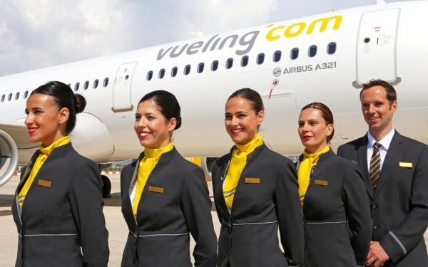 Vueling Airlines Eurovisionun resmi havayolu oldu 600x400 1