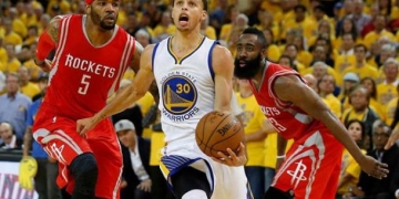 Rockets’ı farklı deviren Golden State seride öne geçti!