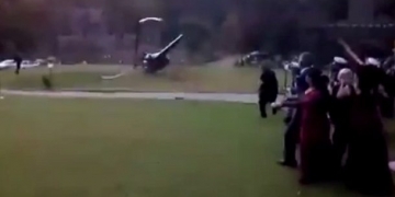 Helikopteri düşen gelin kutlamalara devam etti!