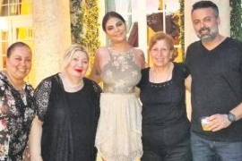 Miami’deki Escobar’ın villasında Süreyya Yalçın’dan Türk gecesi!