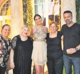 Miami’deki Escobar’ın villasında Süreyya Yalçın’dan Türk gecesi!