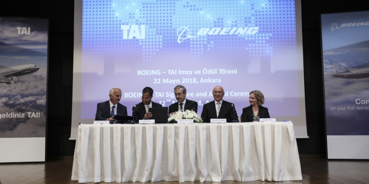 TAI ile Boeing yeni anlaşma imzaladı!