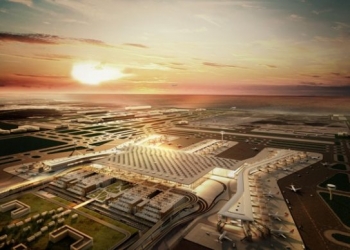 31 Ekim 2018... Saat 14.00... Yeni Havalimanı'nda ilk uçuş Ankara'ya