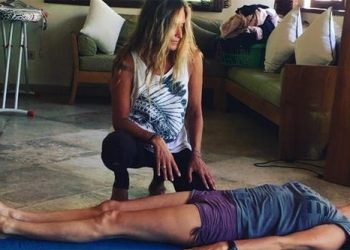 Bennu Gerede cennet adası Bali'de eğitmen oldu!