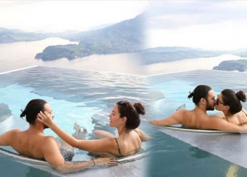 Pelin Akil ile Anıl Altan İsviçre’de aşk tatilinde!