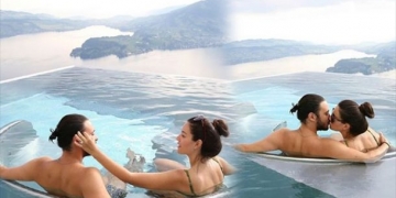 Pelin Akil ile Anıl Altan İsviçre’de aşk tatilinde!