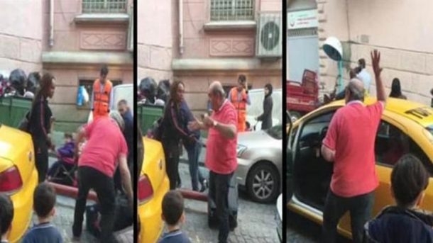 Kadın turisti indiren o taksici gözaltına alındı