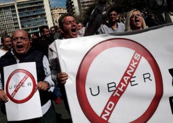 UBER Yunanistan’da da tartışmalara yol açtı!