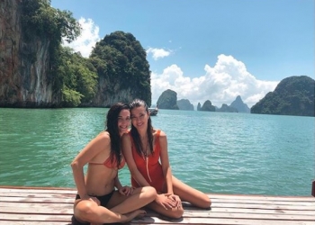 Başak Dizer Tatlıtuğ Tayland'ın cennet adası Phuket'te tatil yapıyor