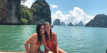 Başak Dizer Tatlıtuğ Tayland'ın cennet adası Phuket'te tatil yapıyor