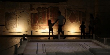‘Çingene Kızı’nın bulunduğu Zeugma Mozaik Müzesi’ne turistler akın ediyor