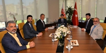 İstanbul Valisi Vasip Şahin’den TÜRSAB’a nezaket ziyareti