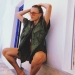 Serenay Sarıkaya tatiline Yunan Adası Mykonos'ta devam ediyor