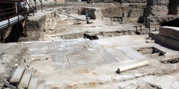 Sinop’taki zengin Romalıların dinlenme merkezi gün yüzüne çıkarılıyor