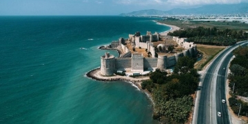 Anamur’daki Mamure Kalesi, Akdeniz’in binlerce yıllık tanığı