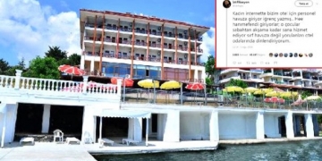 Otel sahibi, “Personel havuza giriyor, iğrenç” diyen müşterisine ders verdi!