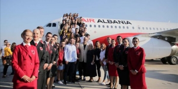 Arnavutluk’un ilk havayolu şirketi Air Albania ilk uçuşunu İstanbul’a gerçekleştirdi!