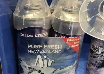 Bunu da gördük... Duty Free mağazasında 'temiz hava' satılıyor!
