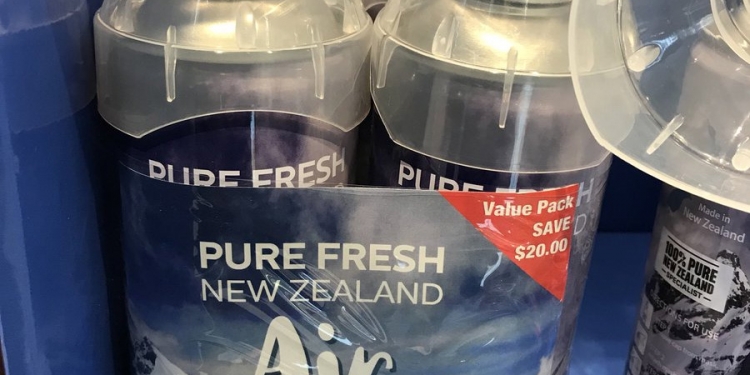 Bunu da gördük... Duty Free mağazasında 'temiz hava' satılıyor! 1 Bunu da gördük... Duty Free mağazasında 'temiz hava' satılıyor!
