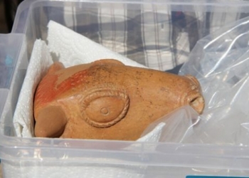 Hattuşa Antik Kenti’nde 3500 yıllık Hititlerden kalma içme kabı bulundu