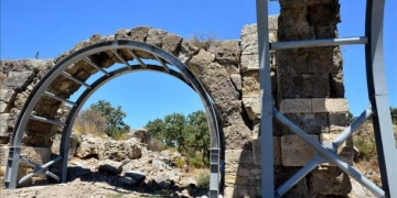 Herodes Atticus Hamamı’nın kemerleri ‘çelik’ ile kurtarıldı!