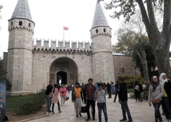 İstanbul’da turistlerin en çok ziyaret ettiği yer Topkapı Sarayı oldu!