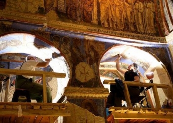 Kapadokya’da 1000 yıllık fresklere Türk ve İtalyan dokunuşu!