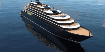 Ritz-Carlton’un ilk ‘yüzen oteli’ denize indirildi!