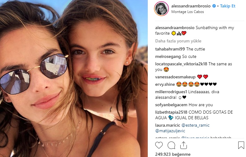 Alessandra Ambrosio Meksika'da güneşin tadını çıkardı! 7 Alessandra Ambrosio kızıyla selfie çekti
