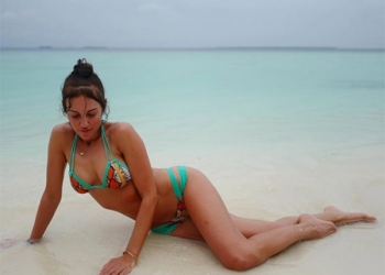 Ünlü oyuncu Meryem Uzerli, Maldivler'de tatilin keyfini çıkarıyor!