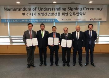 Rotayı Güney Kore'ye çeviren TÜROFED, protokol imzaladı!