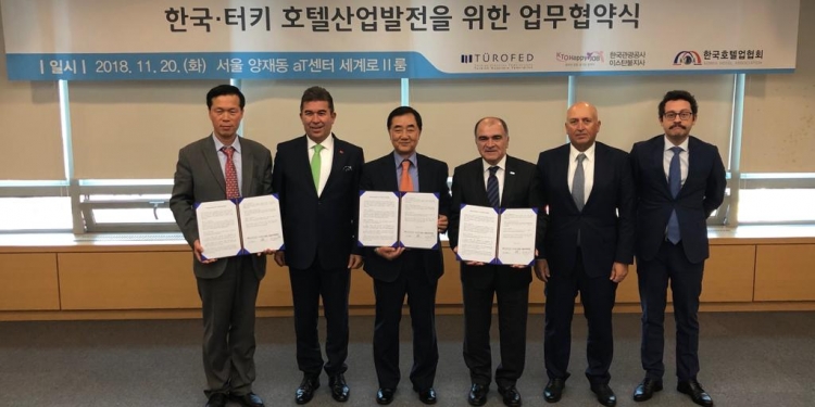 Rotayı Güney Kore'ye çeviren TÜROFED, protokol imzaladı!