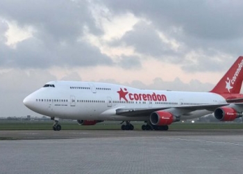 676 odalı otelin bahçesine konacak Boeing 747 Amsterdam’a ulaştı!