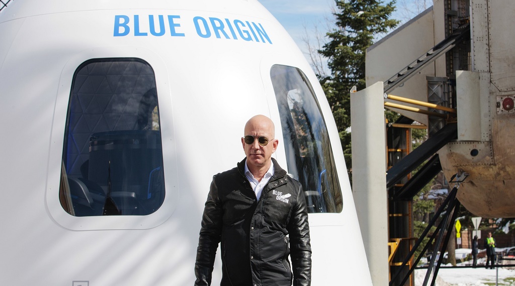 Blue Origin'in sahibi Jeff Bezos