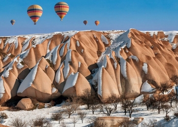 Türkiye'nin Kalbi Kapadokya'yı bir de kışın görün!