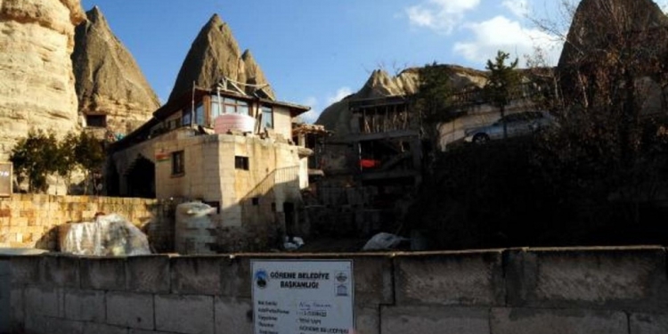Bakanlık duruma el koydu... Kapadokya’daki otel inşaatı durduruldu!