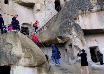 Ocak ayında 123 bin turist ağırlayan Kapadokya 2019'dan umutlu!