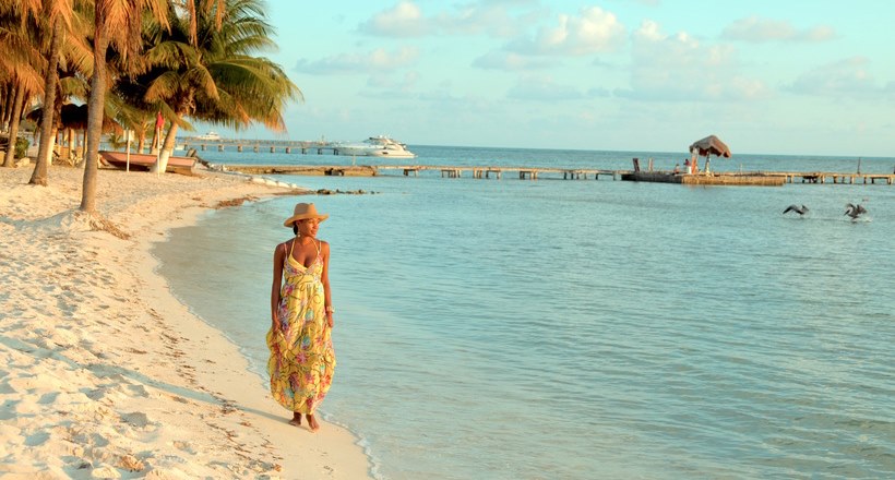 Meksika Adaları: Isla Mujeres, Cancun'a sadece 15 dakika uzaklıkta.