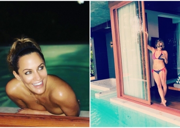 Tayland'da tatil yapan Caroline Flack Instagram takipçilerini de unutmadı!